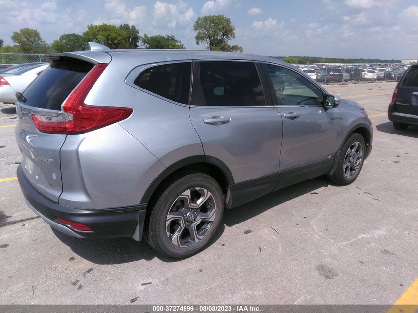 VIN 5J6RW2H82KA003890 2019 HONDA CR-V EX-L