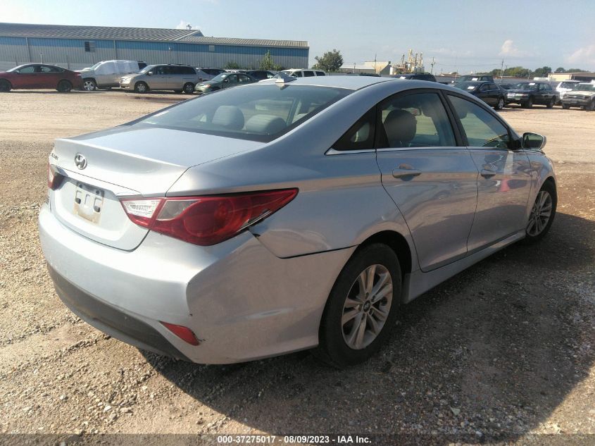 2014 HYUNDAI SONATA GLS - 5NPEB4AC7EH866224