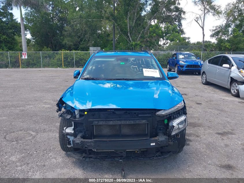 2018 HYUNDAI KONA SEL - KM8K62AA1JU119496