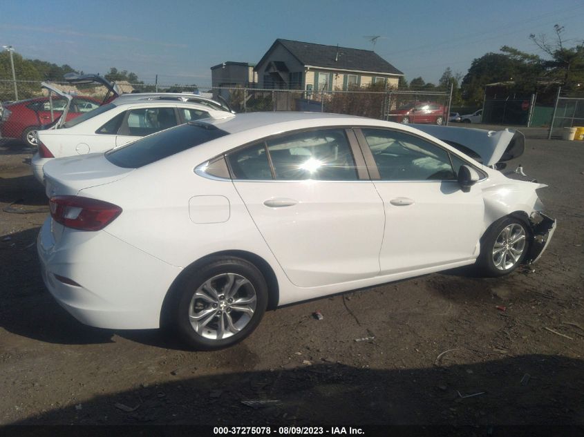 2019 CHEVROLET CRUZE LT - 1G1BE5SM2K7114169
