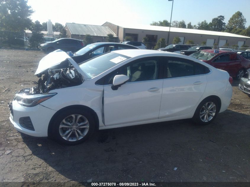 2019 CHEVROLET CRUZE LT - 1G1BE5SM2K7114169