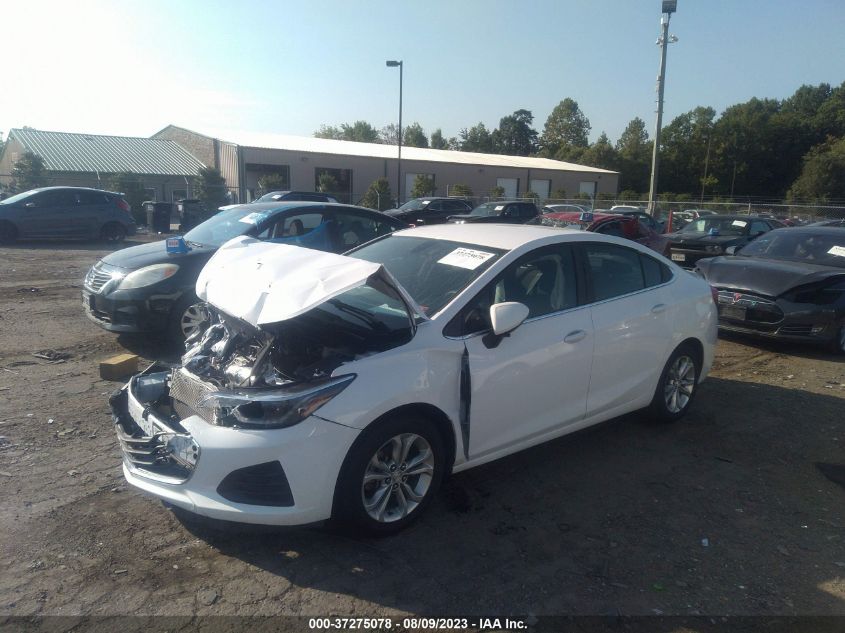 2019 CHEVROLET CRUZE LT - 1G1BE5SM2K7114169