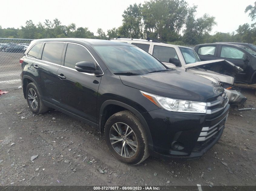 2019 TOYOTA HIGHLANDER LE - 5TDBZRFH4KS704749