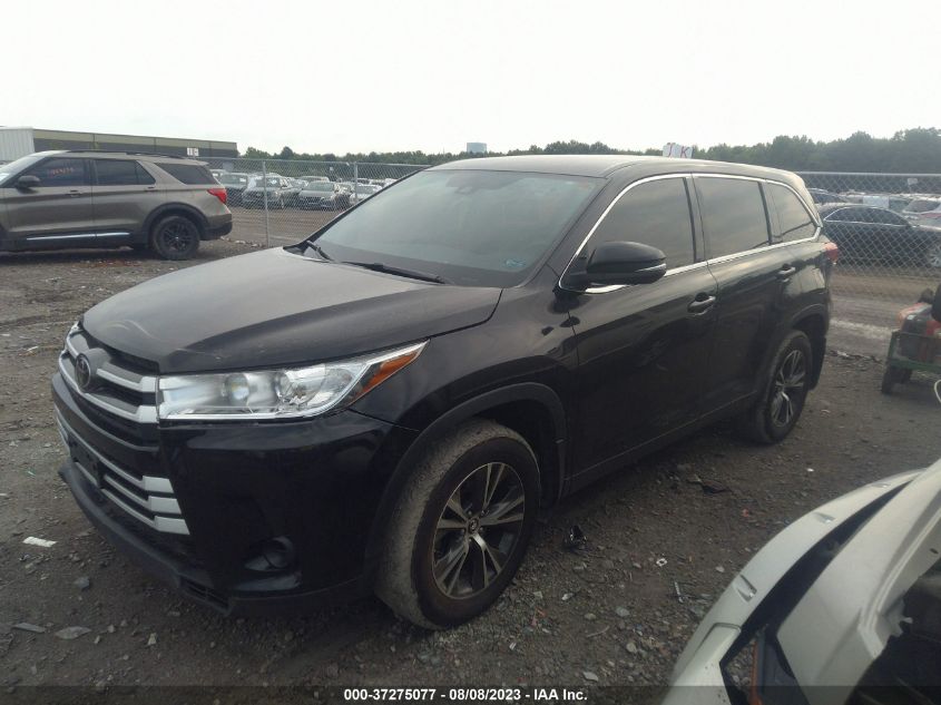 2019 TOYOTA HIGHLANDER LE - 5TDBZRFH4KS704749
