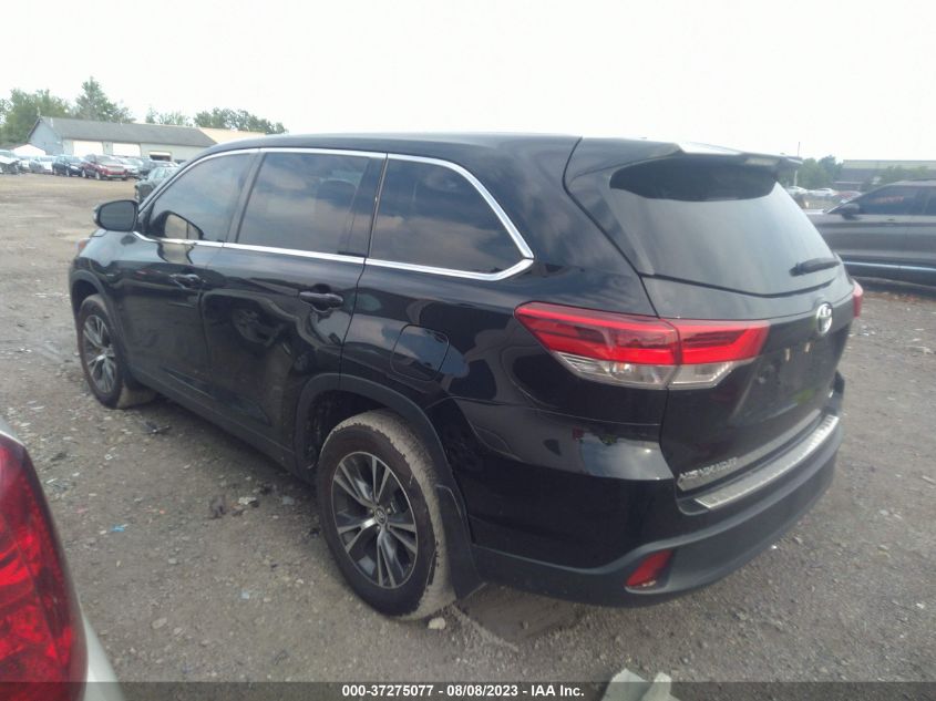 2019 TOYOTA HIGHLANDER LE - 5TDBZRFH4KS704749