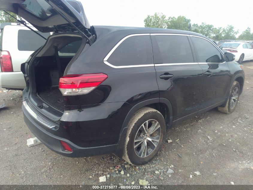 2019 TOYOTA HIGHLANDER LE - 5TDBZRFH4KS704749