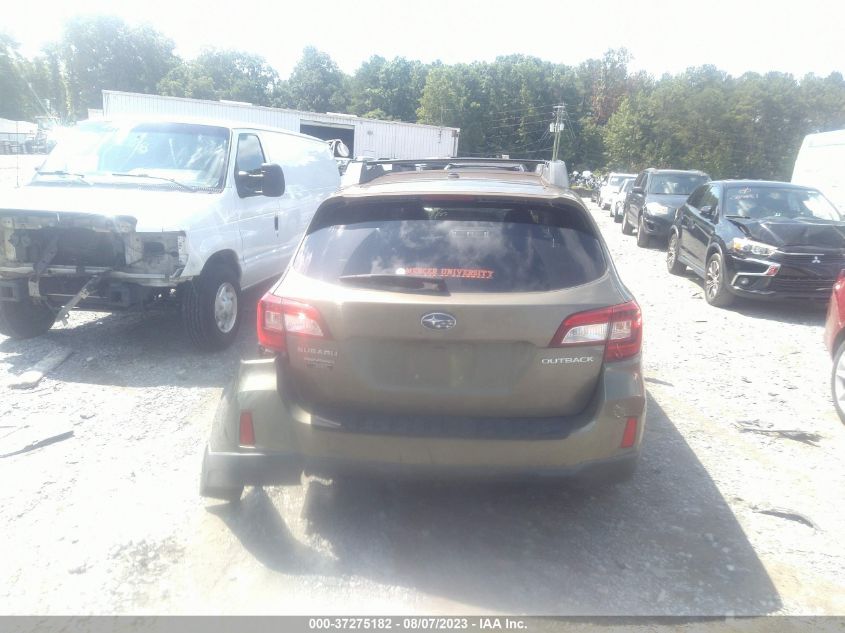 2015 SUBARU OUTBACK 2.5I LIMITED - 4S4BSBNC0F3344545