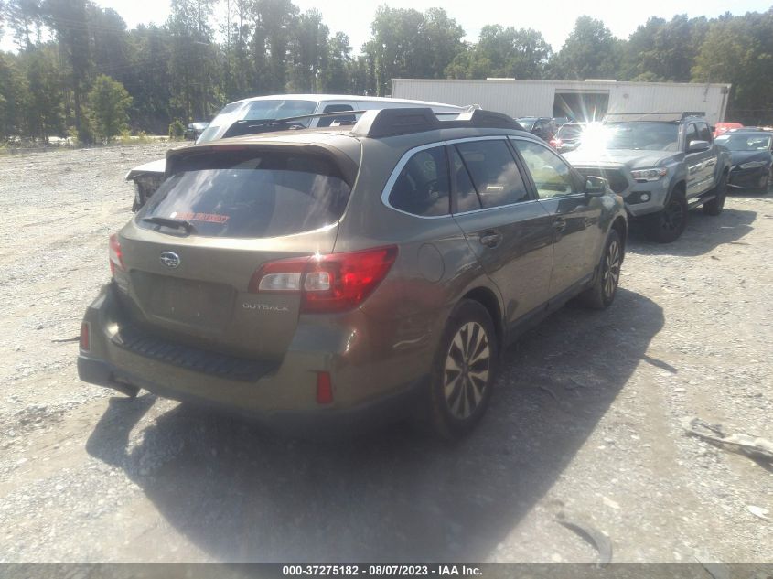 2015 SUBARU OUTBACK 2.5I LIMITED - 4S4BSBNC0F3344545