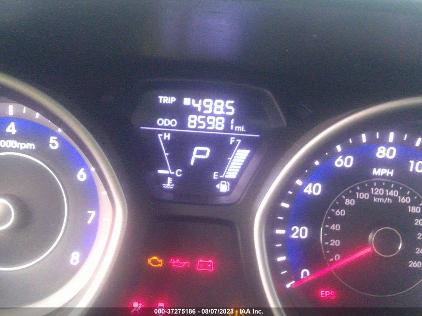 2013 HYUNDAI ELANTRA COUPE GS PZEV - KMHDH6AEXDU011248