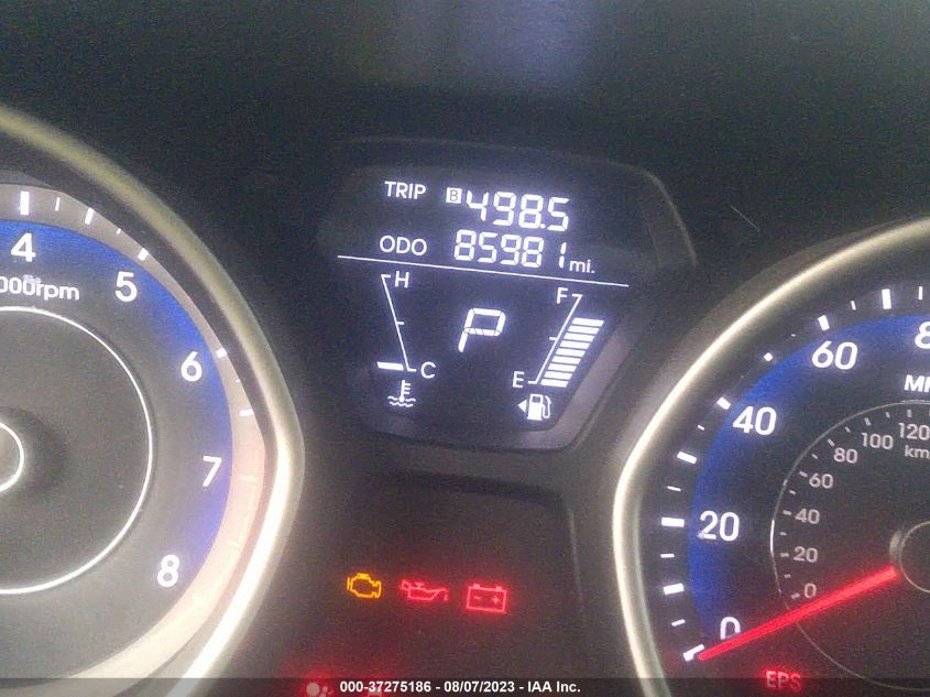 2013 HYUNDAI ELANTRA COUPE GS PZEV - KMHDH6AEXDU011248
