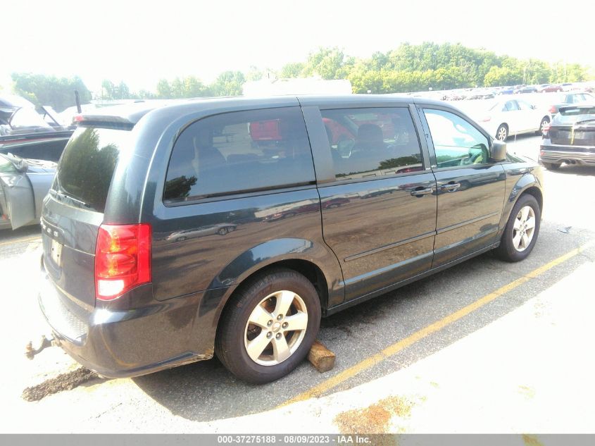 2013 DODGE GRAND CARAVAN SE - 2C4RDGBG5DR753954