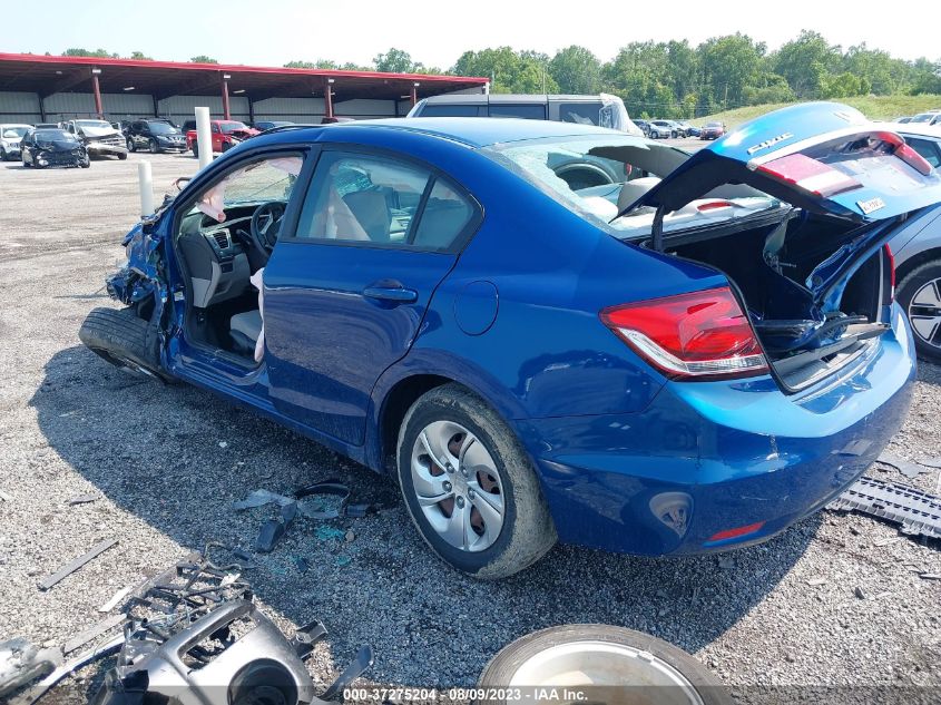 2014 HONDA CIVIC SEDAN LX - 19XFB2F50EE229876