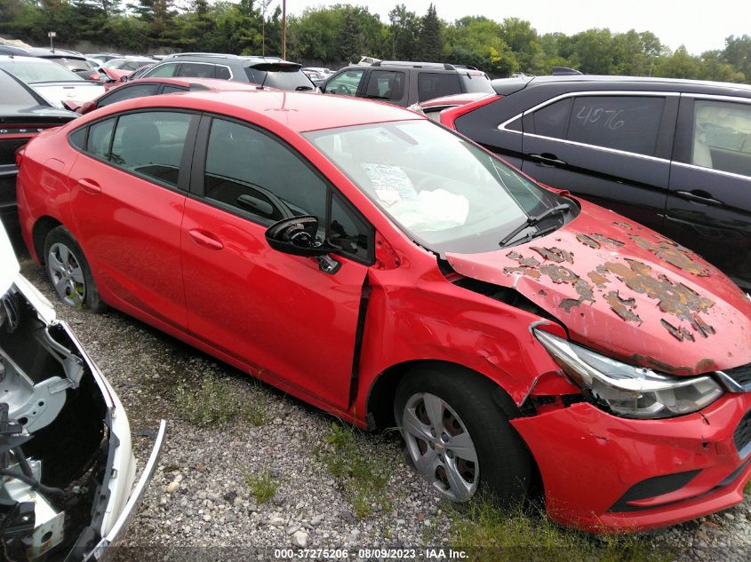 2018 CHEVROLET CRUZE LS - 1G1BC5SMXJ7179467