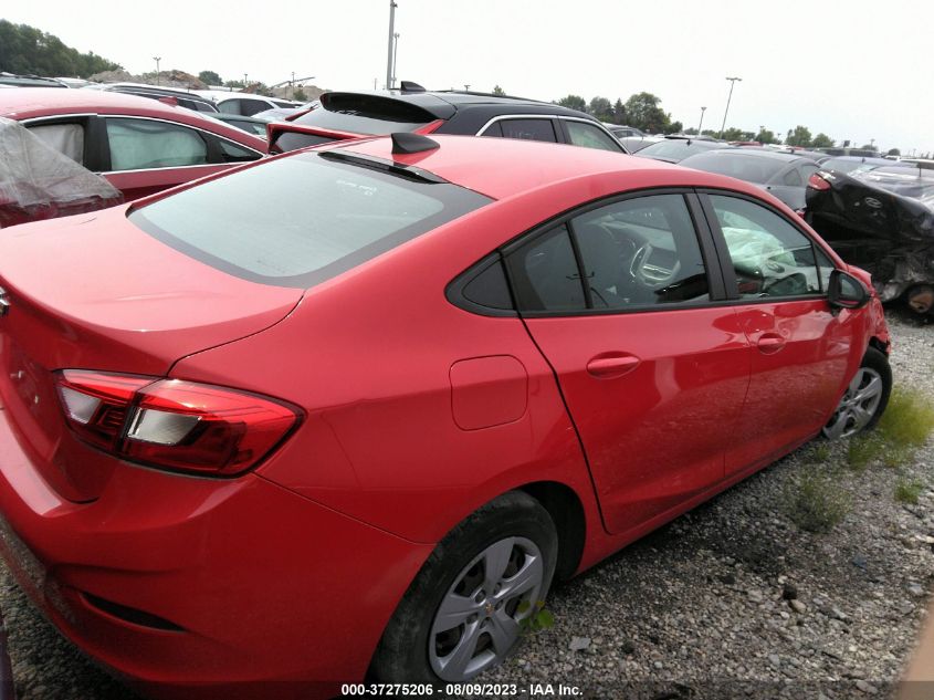 2018 CHEVROLET CRUZE LS - 1G1BC5SMXJ7179467
