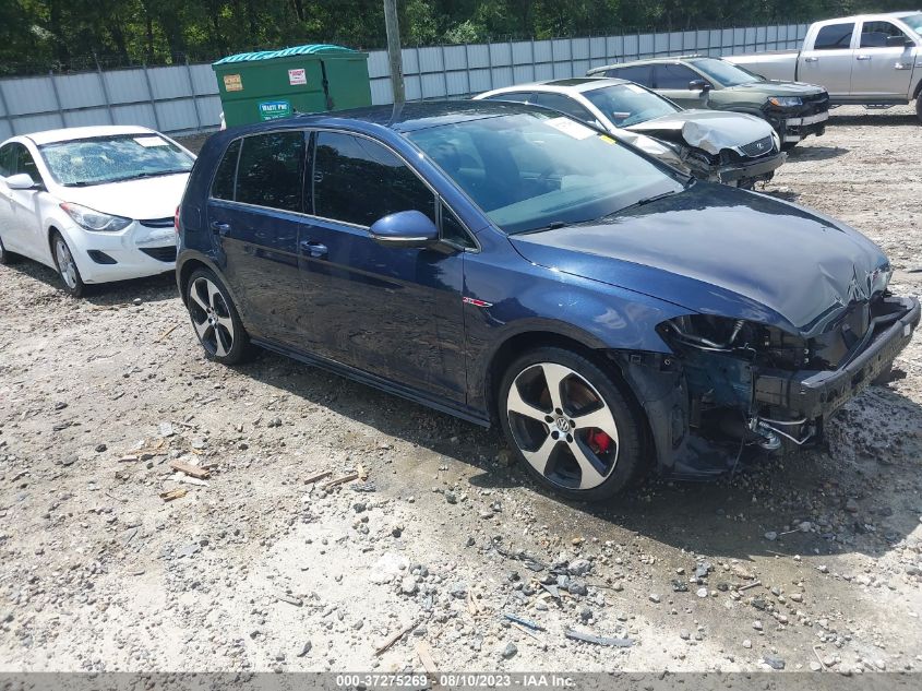 2017 VOLKSWAGEN GOLF GTI S/SE/AUTOBAHN/SPORT - 3VW4T7AUXHM068220