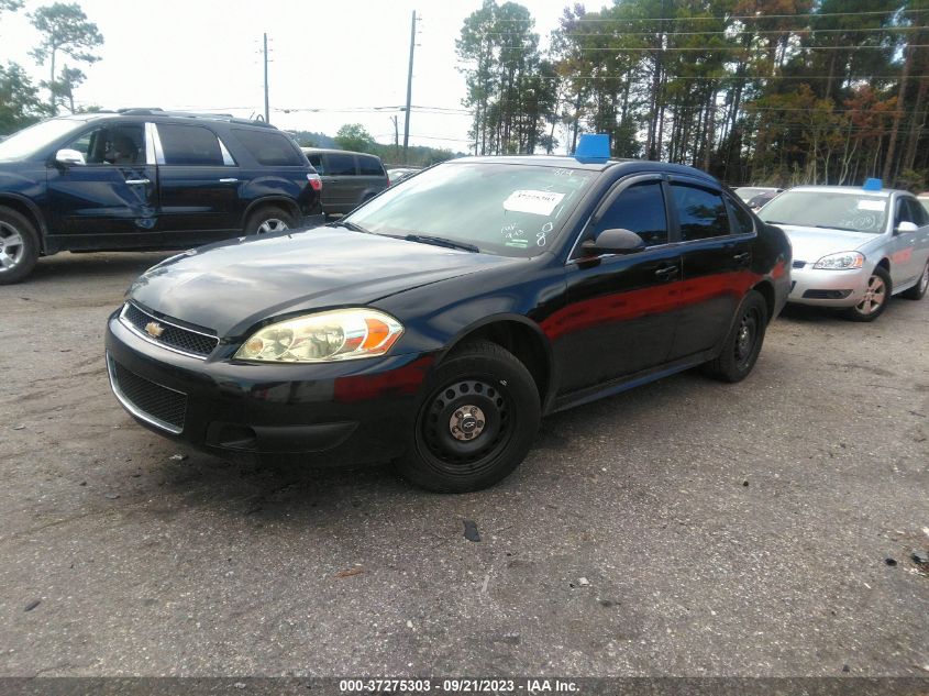 2013 CHEVROLET IMPALA POLICE 2G1WD5E38D1211108