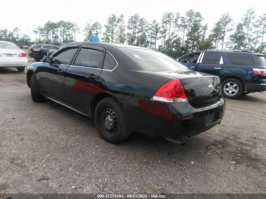 2013 CHEVROLET IMPALA POLICE 2G1WD5E38D1211108