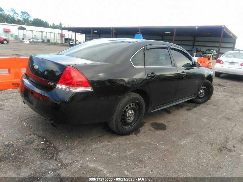 2013 CHEVROLET IMPALA POLICE 2G1WD5E38D1211108