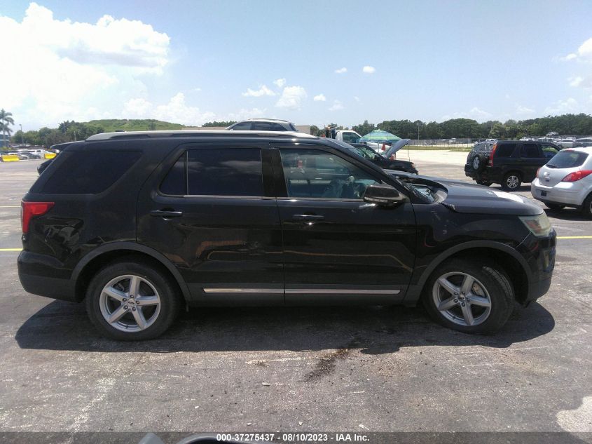 2016 FORD EXPLORER XLT 1FM5K7D88GGC99257