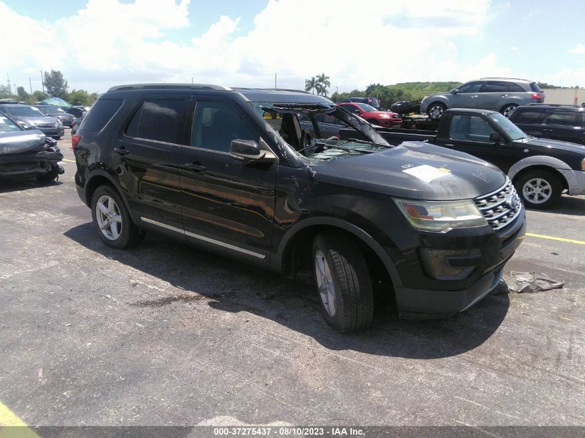 2016 FORD EXPLORER XLT 1FM5K7D88GGC99257