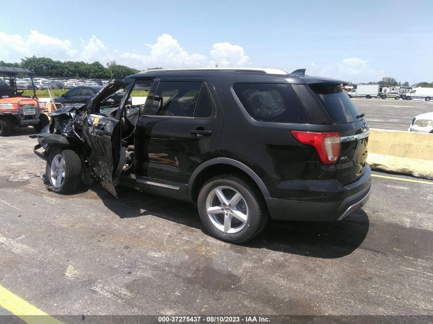 2016 FORD EXPLORER XLT 1FM5K7D88GGC99257