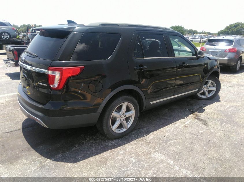 2016 FORD EXPLORER XLT 1FM5K7D88GGC99257