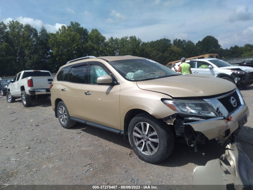 2013 NISSAN PATHFINDER SV - 5N1AR2MN2DC605570