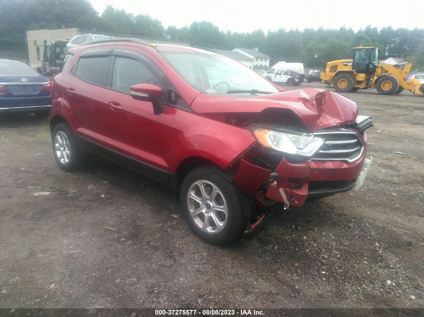 2018 FORD ECOSPORT SE - MAJ6P1UL8JC186389