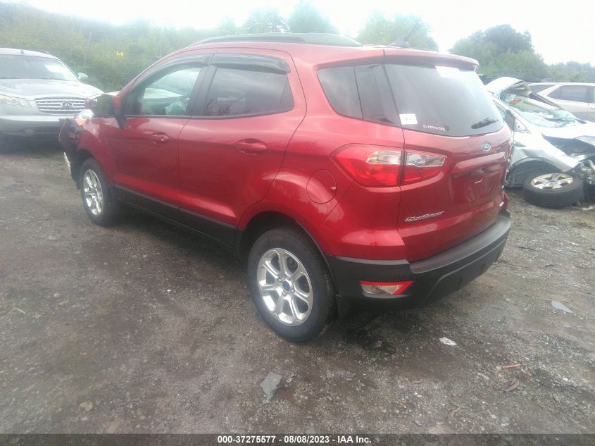 2018 FORD ECOSPORT SE - MAJ6P1UL8JC186389