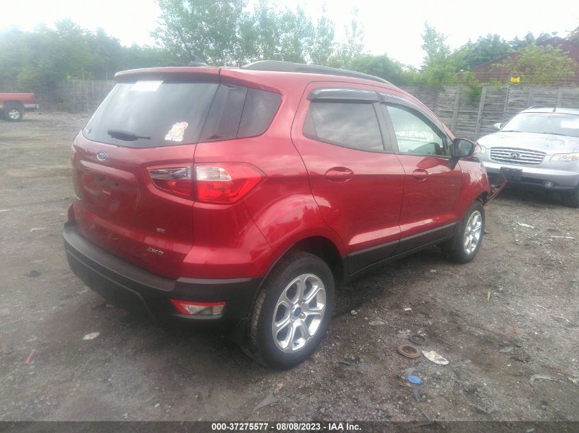 2018 FORD ECOSPORT SE - MAJ6P1UL8JC186389