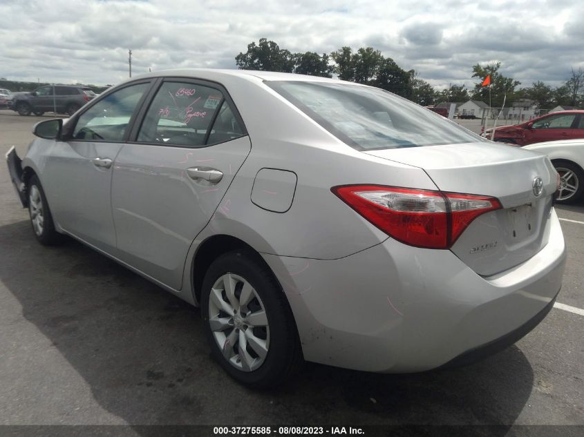 2014 TOYOTA COROLLA L/LE/S/S PLUS/LE PLUS - 2T1BURHE0EC192857