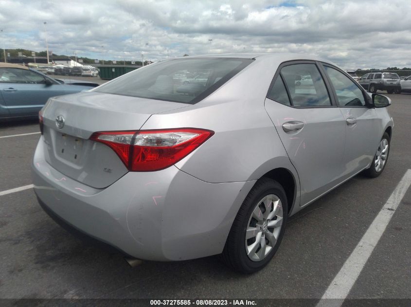 2014 TOYOTA COROLLA L/LE/S/S PLUS/LE PLUS - 2T1BURHE0EC192857