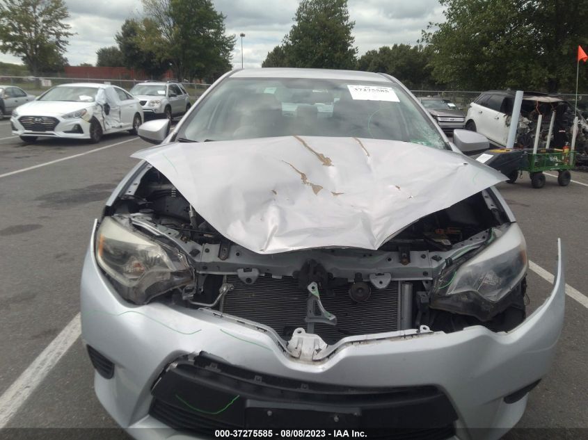 2014 TOYOTA COROLLA L/LE/S/S PLUS/LE PLUS - 2T1BURHE0EC192857