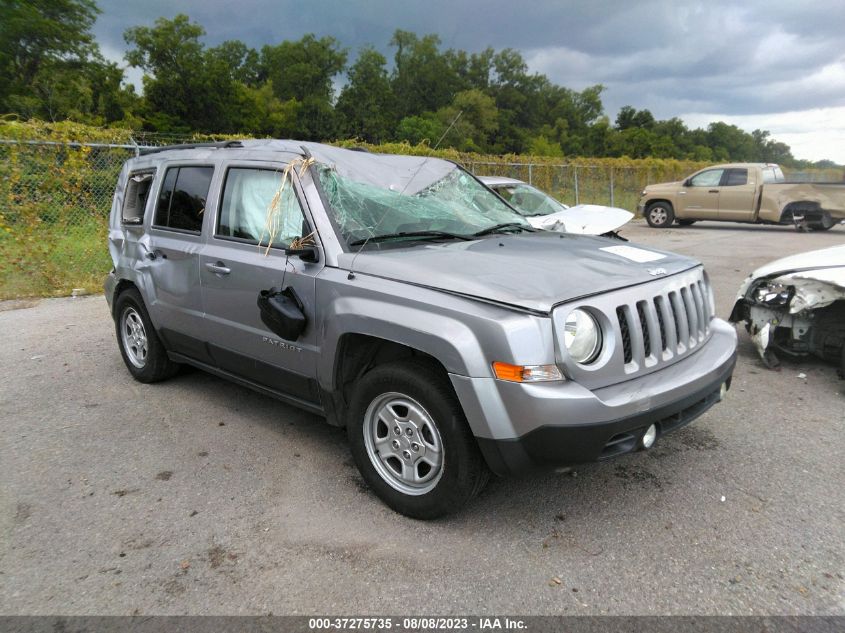 2015 JEEP PATRIOT SPORT - 1C4NJPBB5FD350686