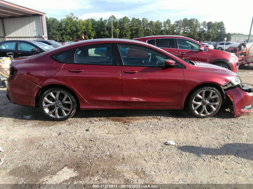 2015 CHRYSLER 200 S - 1C3CCCDG9FN523529