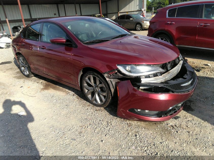 2015 CHRYSLER 200 S - 1C3CCCDG9FN523529
