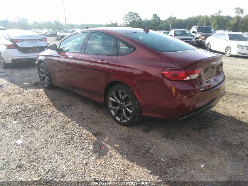 2015 CHRYSLER 200 S - 1C3CCCDG9FN523529