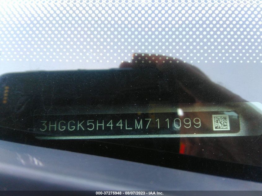 2020 HONDA FIT LX - 3HGGK5H44LM711099