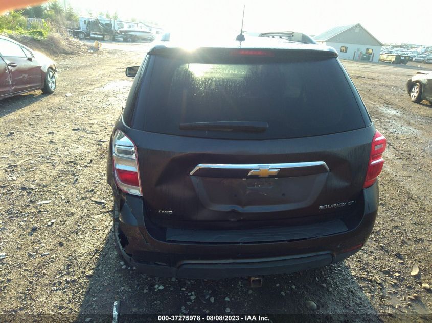 2016 CHEVROLET EQUINOX LT - 2GNFLFEK2G6187622