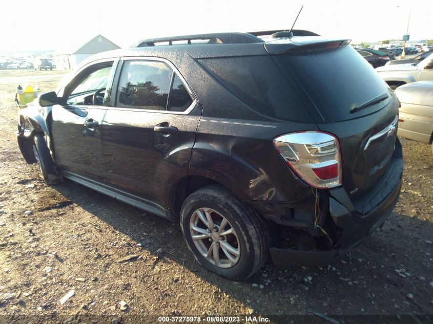 2016 CHEVROLET EQUINOX LT - 2GNFLFEK2G6187622