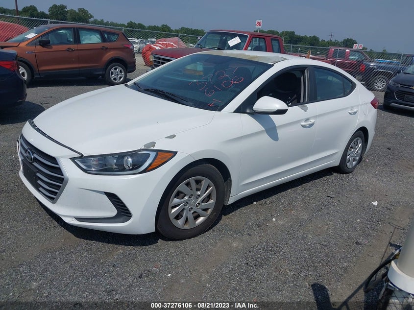 VIN 5NPD74LF5HH130536 2017 HYUNDAI ELANTRA SE