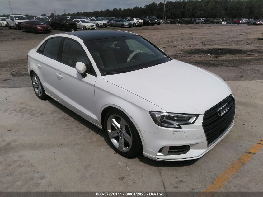 2017 AUDI A3 SEDAN PREMIUM - WAUAUGFF9H1078034