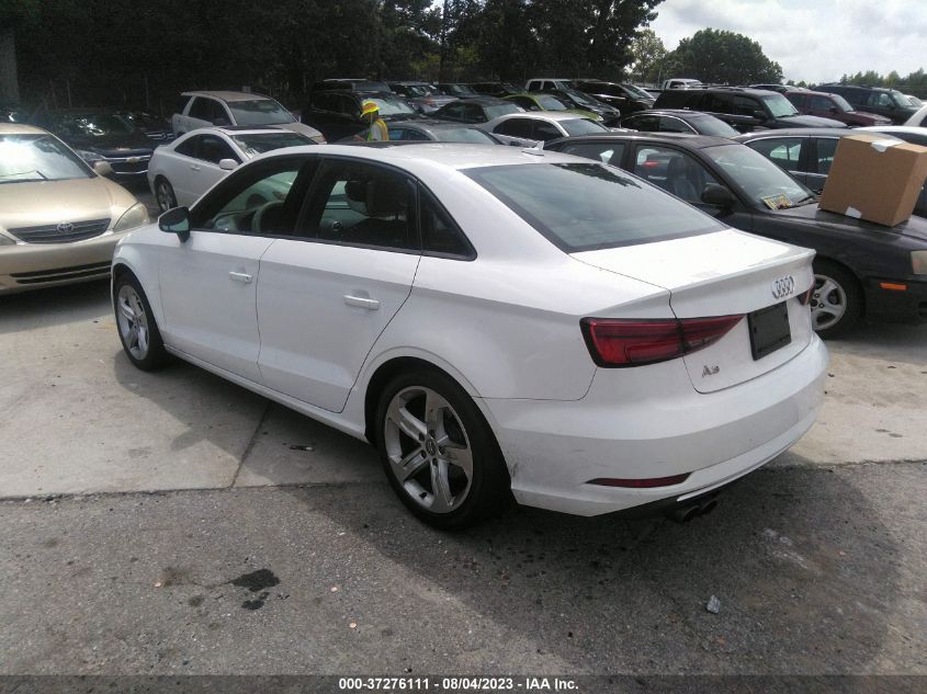 2017 AUDI A3 SEDAN PREMIUM - WAUAUGFF9H1078034