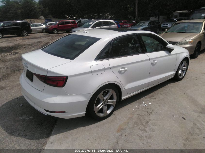 2017 AUDI A3 SEDAN PREMIUM - WAUAUGFF9H1078034