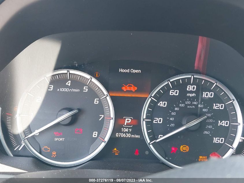 2017 ACURA TLX W/TECHNOLOGY PKG - 19UUB1F5XHA001989