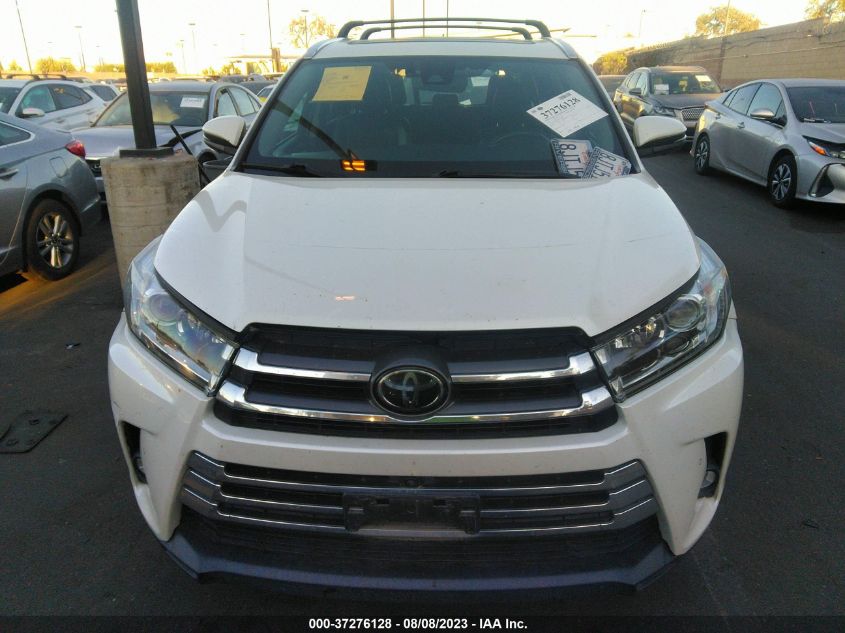 2019 TOYOTA HIGHLANDER LIMITED - 5TDDZRFH4KS976050