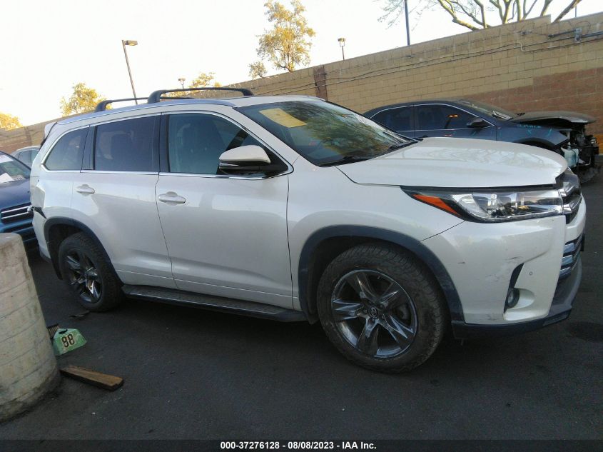 2019 TOYOTA HIGHLANDER LIMITED - 5TDDZRFH4KS976050