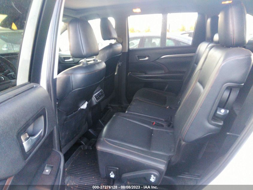 2019 TOYOTA HIGHLANDER LIMITED - 5TDDZRFH4KS976050