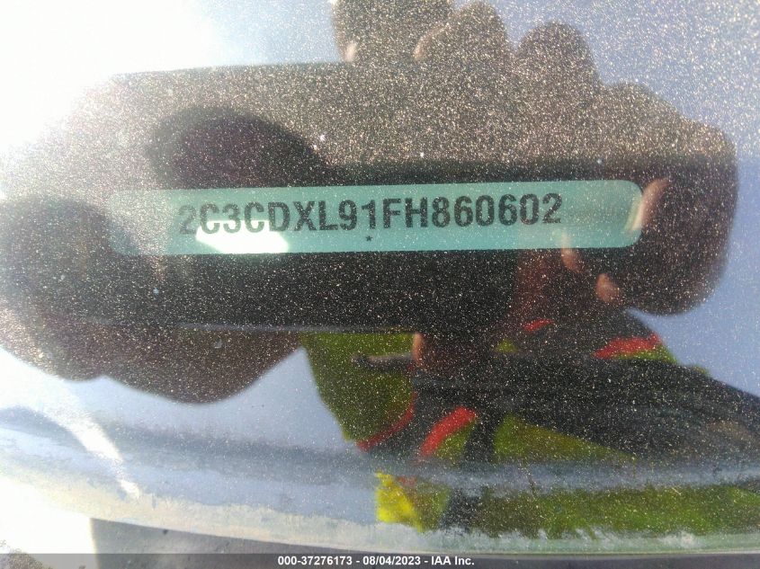 2015 DODGE CHARGER SRT HELLCAT - 2C3CDXL91FH860602