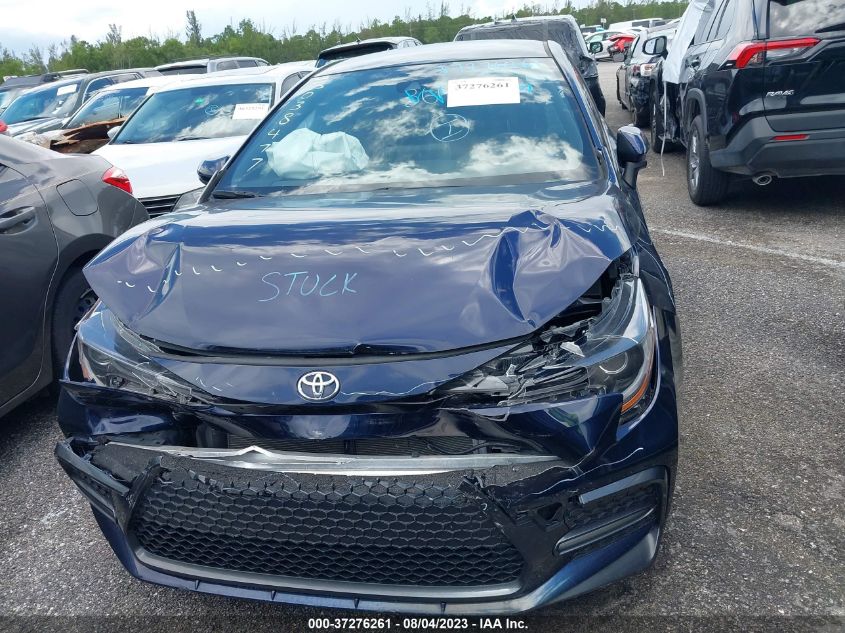 2021 TOYOTA COROLLA SE - JTDS4MCE7MJ065908